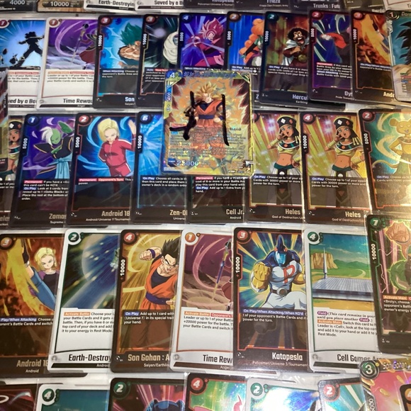 71 Dragon Ball Super Foil card lot of 71 foil cards - Picture 3 of 12